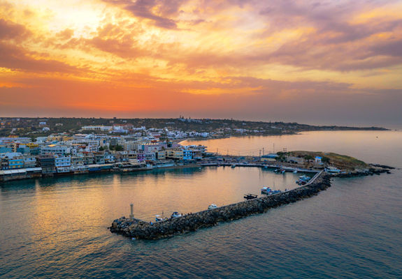 Danae Villas Hersonissos Crete Hersonissos Port landscape view